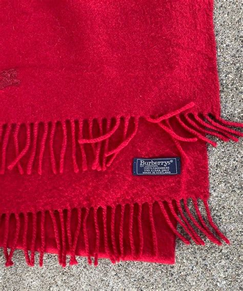 burberry cashmere vintage scarf|authentic Burberry cashmere scarf.